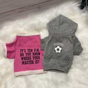 2/$10 Hoodie & T for VS fur-baby